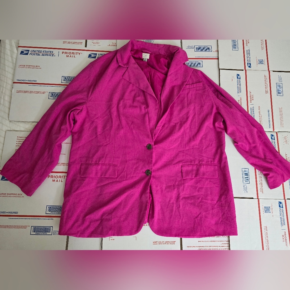 a new day Women's Pink Blazer